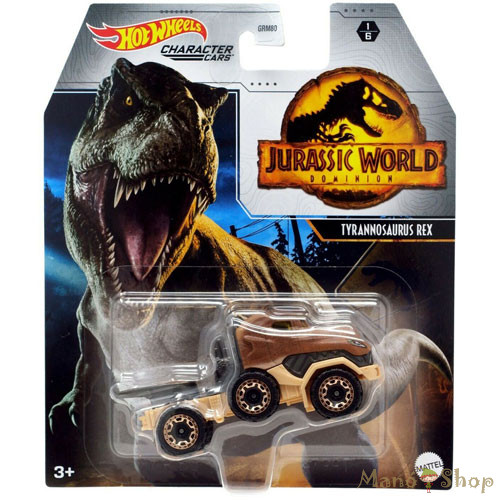 Hot Wheels - Jurassic World - Tyrannosaurus Rex karakter kisautó