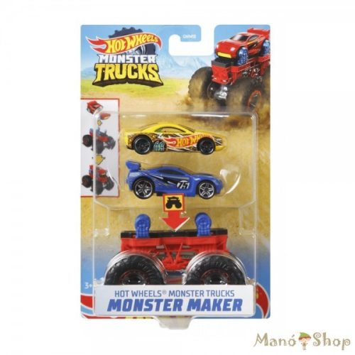 Hot Wheels Monster Trucks - Szörnykészítő (GWW14)
