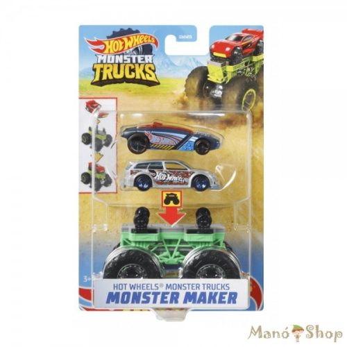 Hot Wheels Monster Trucks - Szörnykészítő (GWW15)