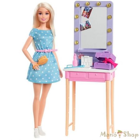 Barbie - Big City Big Dreams - Tükrös Sminkasztal (GYG39)