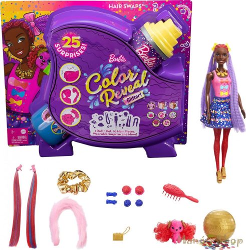 Barbie - Color Reveal Giga meglepetés szett - Irány a Buli!