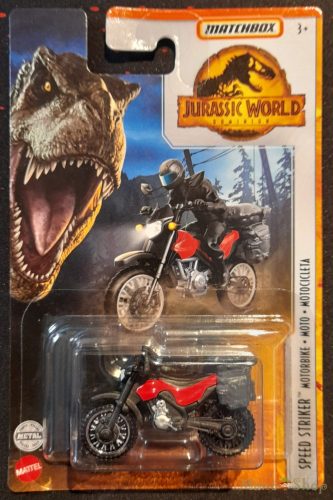 Matchbox - Jurassic World - Speed Striker Motorbike