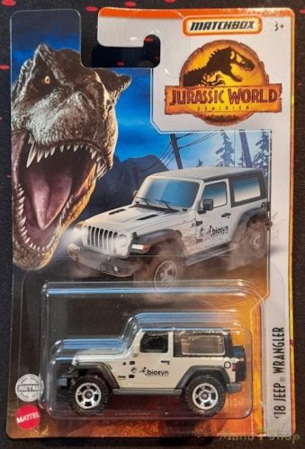 Matchbox - Jurassic World - '18 Jeep Wrangler