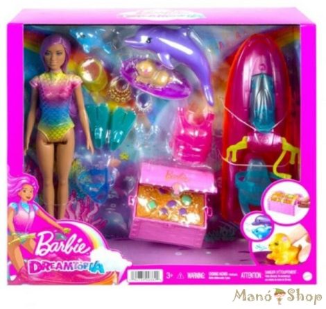 Barbie Dreamtopia - Vízi kaland Jet-skivel