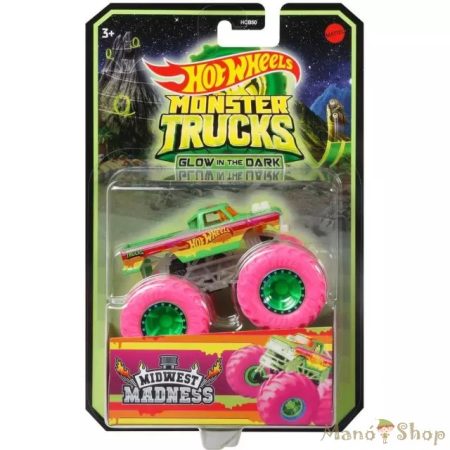Hot Wheels Monster Trucks - Glow in the Dark - Midwest Madness