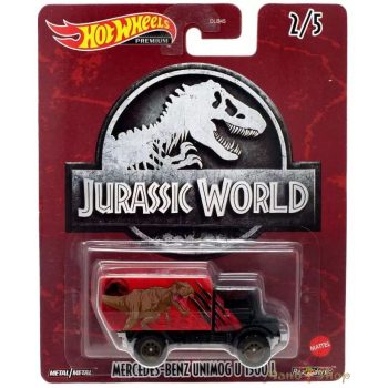   Hot Wheels: Premium Pop Culture: Jurassic World: Mercedes-Benz Unimog U 1300 L kisautó 2/5