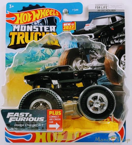 Hot Wheels - Monster Trucks - Fast & Furious Dodge Charger R/T