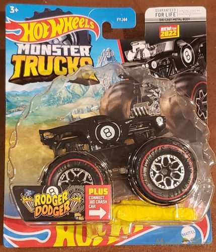 Hot Wheels - Monster Trucks Rodger Dodger Magic 8 Ball (Treasure Hunt)