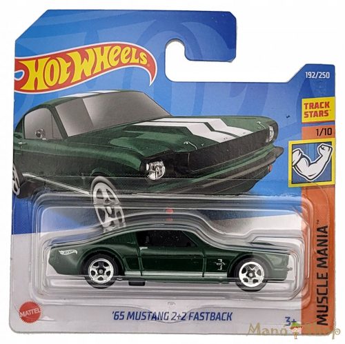 Hot Wheels - Muscle Mania - '65 Mustng 2+2 Fastback 