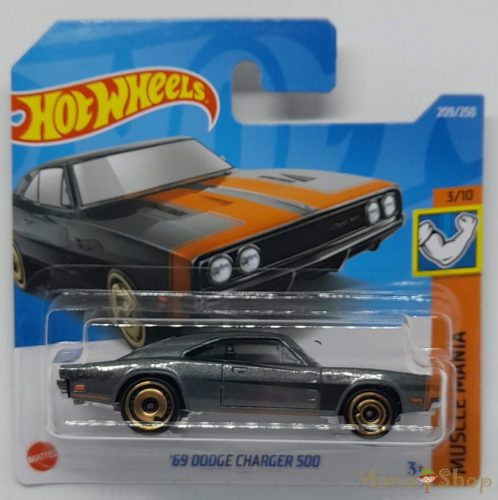 Hot Wheels - Muscle Mania - '69 Dodge Charger 500