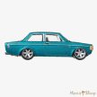 Hot Wheels Premium - Auto Strasse - '73 Volvo 142 GL