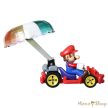 Hot Wheels : Mario Kart : Mario Pipe Frame + Parachute fém gokart vitorlázóval