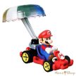 Hot Wheels : Mario Kart : Mario Pipe Frame + Parachute fém gokart vitorlázóval