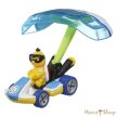 Hot Wheels : Mario Kart : Lakitu Standard Kart + Parafoil Glider fém gokart vitorlázóval