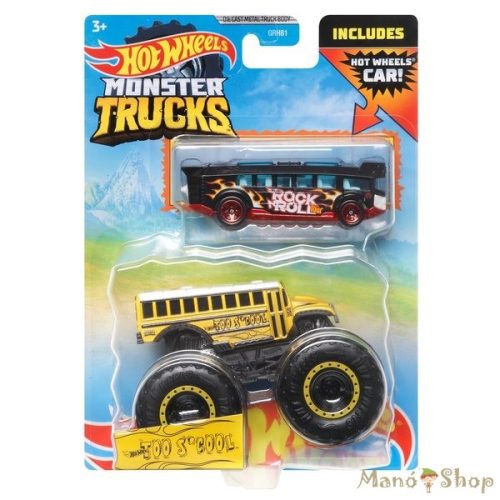 Hot Wheels Monster Trucks - Too S'cool autó 