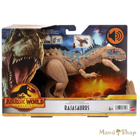 Jurassic World 3 - Rajasaurus Támadó Dínó hanggal
