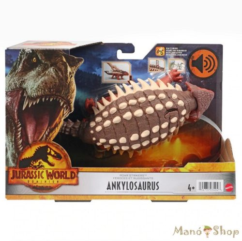 Jurassic World 3 - Ankylosaurus Támadó Dínó hanggal