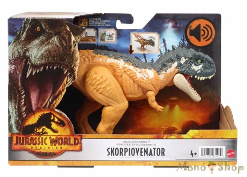 Jurassic World 3 - Skorpiovenator Támadó Dínó hanggal