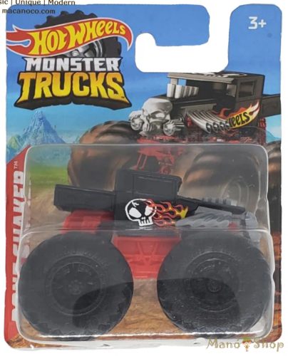 Hot Wheels - Monster Truck - Bone Shaker Mikró Kisautó
