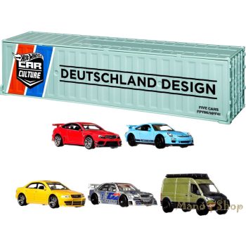   Hot Wheels Premium - Car Culture Mix 2: Deutschland Design - 5 db-os készlet
