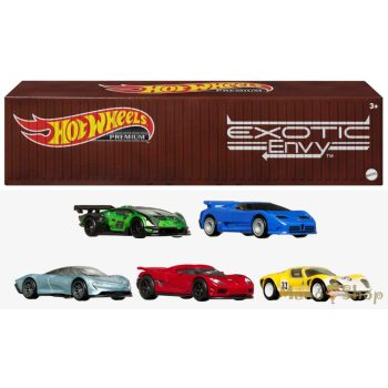   Hot Wheels Premium - Car Culture Mix 4: Exotic Envy - 5 db-os készlet