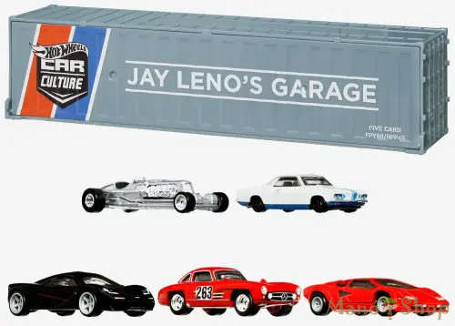 Hot Wheels Premium - Car Culture Mix 5: Jay Leno’s Garage - 5 db-os készlet