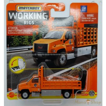Matchbox Munkagépek - GMC 3500 Attenuator Truck (HFH36)