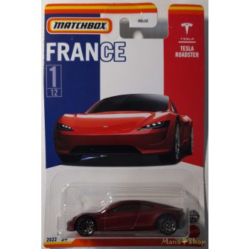 Matchbox - Franciaország Kollekció - Tesla Roadster