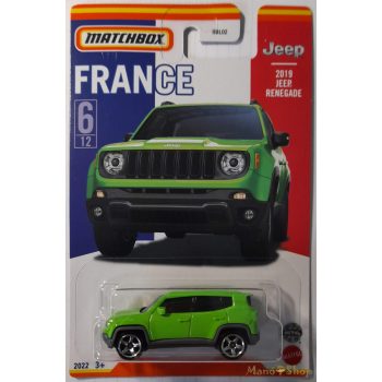Matchbox - Franciaország Kollekció - 2019 Jeep Renegade