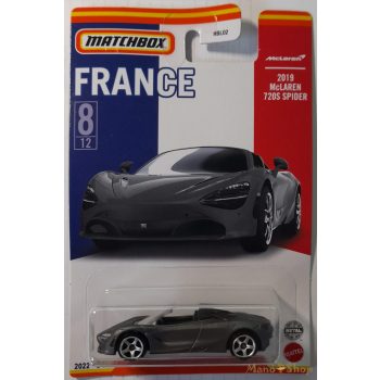   Matchbox - Franciaország Kollekció - 2019 McLaren 720S Spider