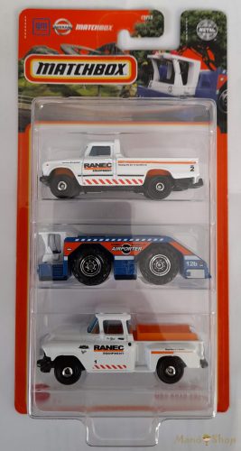 Matchbox - 3 darabos kisautó készlet - MBX Road Crew