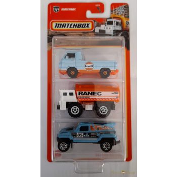Matchbox - 3 darabos kisautó készlet - MBX Construction II