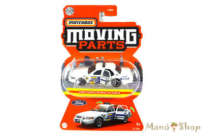 Matchbox Moving Parts - 2006 Ford Crown Victoria - nyitható kisautó