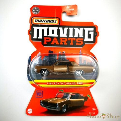 Matchbox Moving Parts - 1964 pontiac Grand Prix - nyitható kisautó