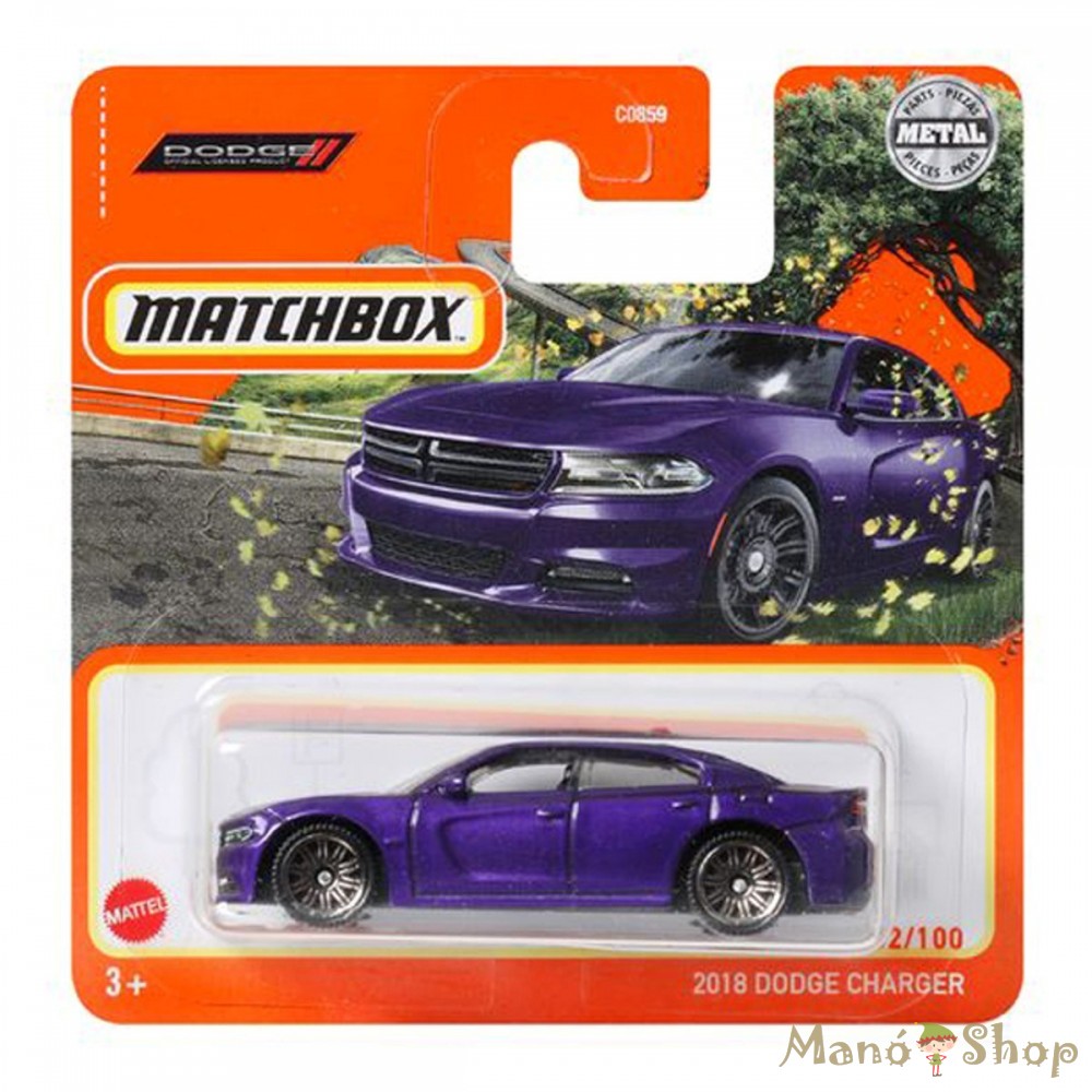 Matchbox 2018 Dodge Charger Manóshop Webáruház 1401