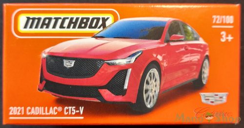 Matchbox - 2021 Cadillac CT5-V - kisautó papírcsomagban