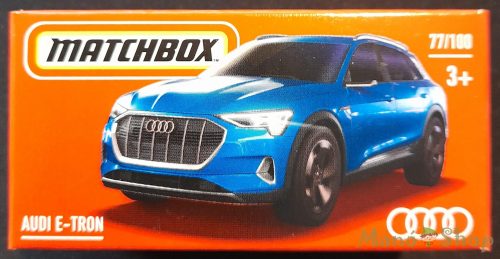 Matchbox - Audi E-Tron - kisautó papírcsomagban