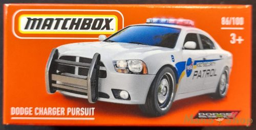 Matchbox - Dodge Charger Pursuit - kisautó papírcsomagban