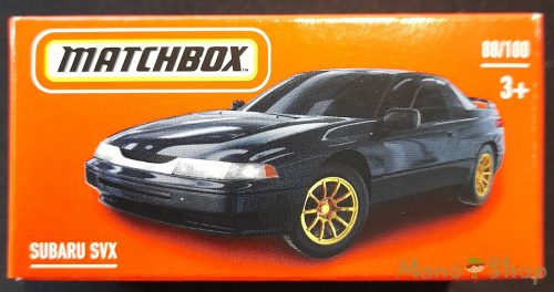 Matchbox - Subaru SVX - kisautó papírcsomagban