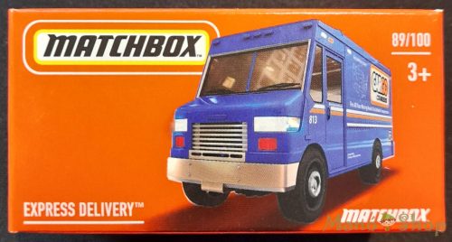 Matchbox - Express Delivery - kisautó papírdobozban