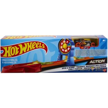  Hot Wheels Klasszikus Trükköző Játékszett - Spin & Score