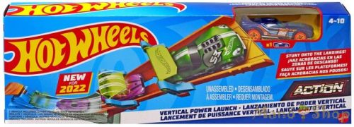 Hot Wheels Klasszikus Trükköző Játékszett - Vertical Power Launch