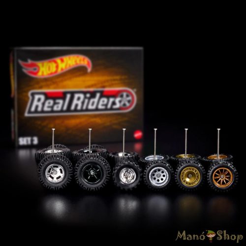 Hot Wheels Premium RLC Exclusive - Real Riders Kerék szett 3