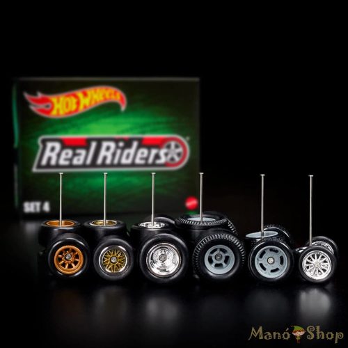 Hot Wheels Premium RLC Exclusive - Real Riders Kerékszett 4