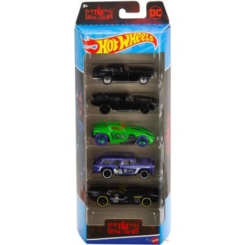 Hot Wheels - Batman - 5 db-os autó készlet 