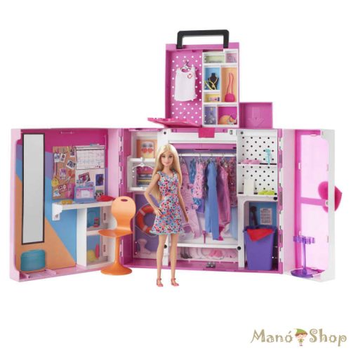 Barbie - Álom öltöző szoba babával