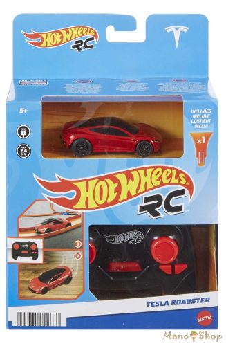 Hot Wheels Távirányítós kisautó -Tesla Roadster