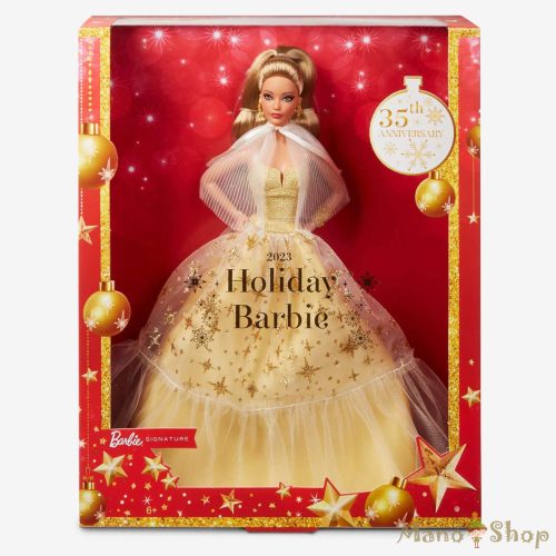 Barbie Signature - Holiday Baba Világosbarna hajú 2023