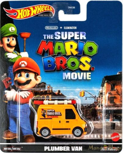 Hot Wheels Premium - Retro Entertainment The Super Mario Bros - Plumber Van