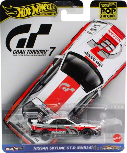 Hot Wheels Premium - Car Culture - Gran Turismo 7 - Nissan Skyline GT-R (BNR34)